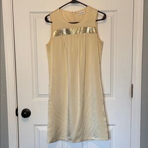 Calvin Klein Gold Accent Mini Dress